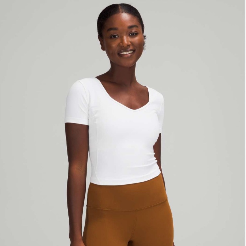NWOT | Lululemon | White Align Tee | 8